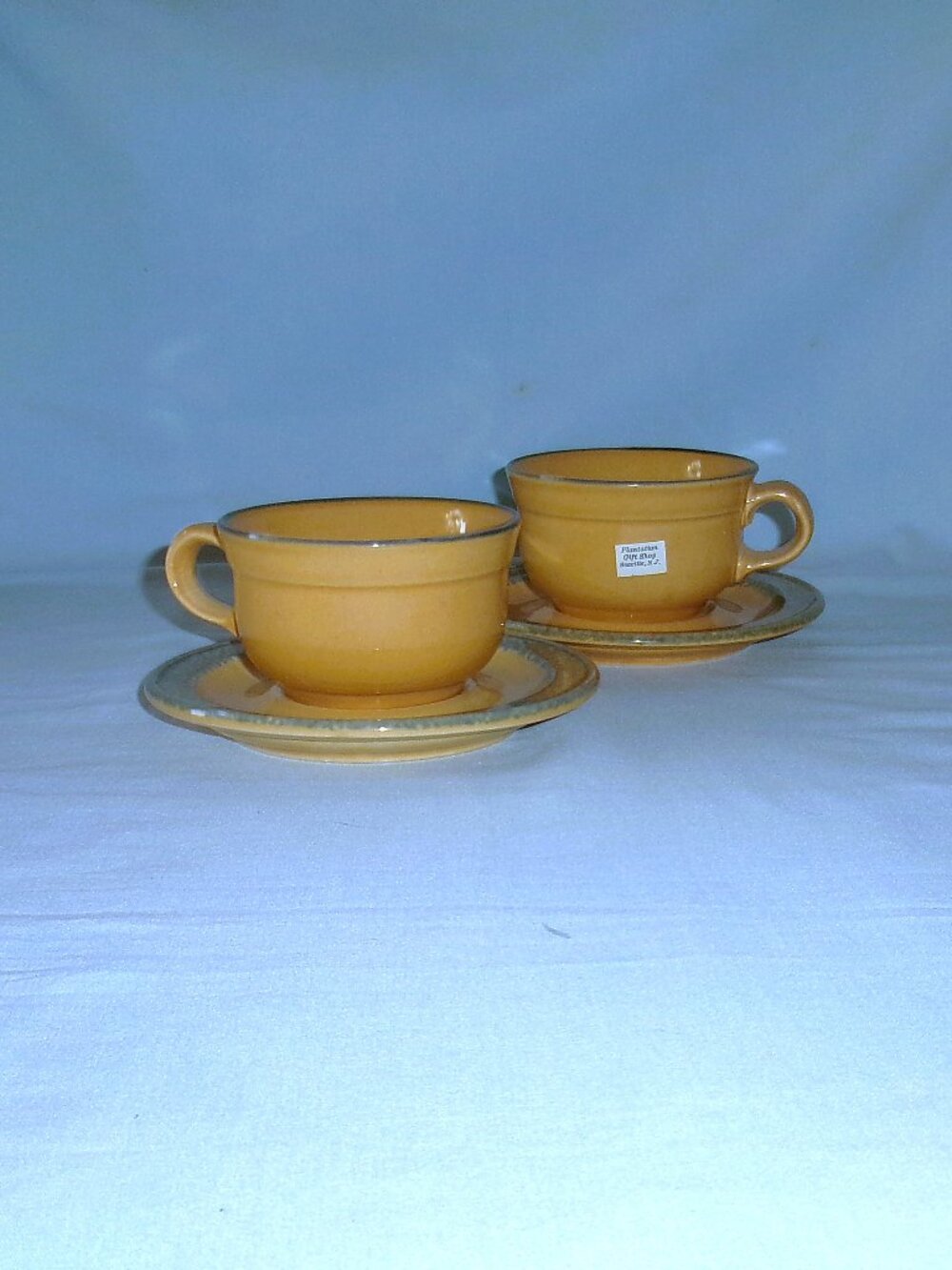 PFALTZGRAFF "AMERICA" PATTERN -  CUPS AND SAUCERS